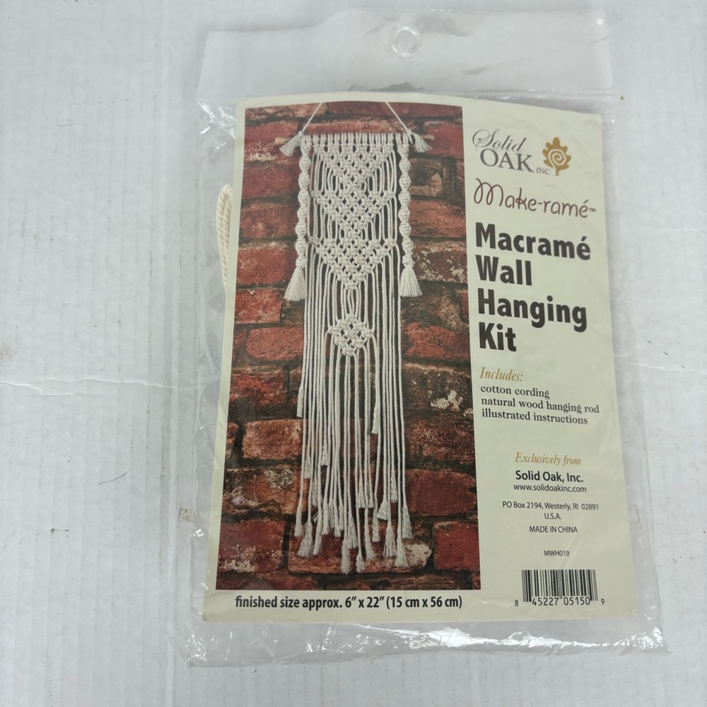 Macrame Wall Hanging kit-NWT-Craft:DIY:hobby